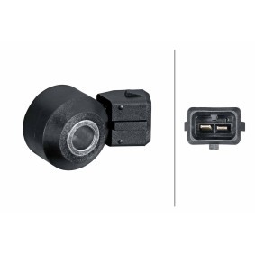 Klopfsensor 6PG 013 114-771 JEEP WRANGLER von HELLA