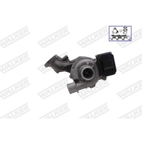 WALKER 59455B-EV Turbo KIA CEE`D Sportswagon (JD) 1.6 110 hk Diesel