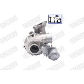 WALKER 59809H-PW Turbo MAZDA 323 F 6 (BJ) 2.0 71 hk Diesel