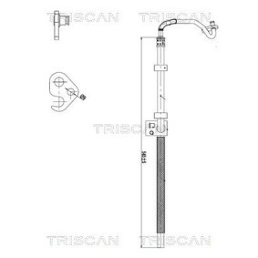 Comprar Manguera hidráulica de dirección de TRISCAN 8516 23010 a bajo precio de 65,42&nbsp;&euro;