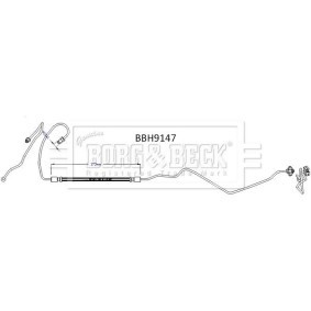 BORG & BECK BBH9147 Bromsslang CITROËN C4 Picasso 1 (UD_) 1.8 125 hk Bensinmotor