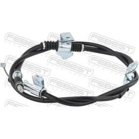 FEBEST 12100-H1VLALH Cable de freno de mano HYUNDAI H-1 Travel (TQ) 2.5 101 cv Gasoleo