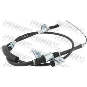FEBEST 12100-H1VLRH Cable de freno de mano HYUNDAI H-1 Travel (TQ) 2.5 101 cv Gasoleo