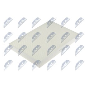 NTY FCF-AU-014 Filtro abitacolo AUDI A4 Sedan (8EC, B7) 4.2 344 CV Motore a ciclo otto