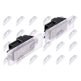 NTY ELP-RE-011 Luce targa RENAULT SCÉNIC IV (J9_) 1.6 130 CV Diesel