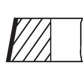 MAHLE 033 19 N1 Kolvringar VW Passat Sedan (3C2) 2.0 150 hk Bensinmotor