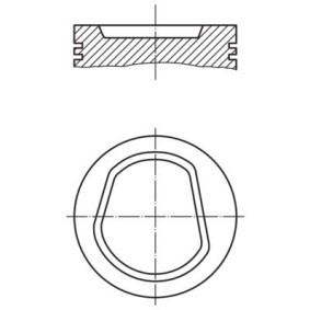 Kolben 038 24 02 VOLVO XC70 von MAHLE