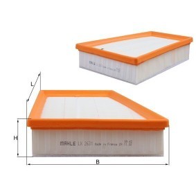 Compre Filtro de ar da MAHLE LX 239 a um preço baixo por 52,03&nbsp;&euro;