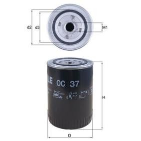 Osta Öljynsuodatin MAHLE:llä OC 37 edullisesti hintaan 13,79&nbsp;&euro;