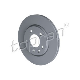 TOPRAN 110 416 Bremsscheiben VW Transporter 5 Pritsche / Fahrgestell (7JD, 7JE, 7JL, 7JY, 7JZ, 7FD) 2.0 115 PS Otto