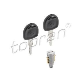 TOPRAN 200 022 Cilindretto serratura OPEL Astra F Cabrio (T92)