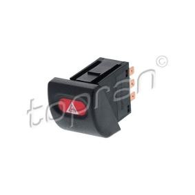 TOPRAN 202 200 Interruttore, lampeggiatore d'emergenza OPEL Astra F Cabrio (T92)
