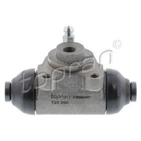 TOPRAN 720 996 Radbremszylinder RENAULT LAGUNA 1 (B56, 556) 1.6 107 PS Otto