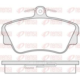 Comprar Juego de pastillas de freno de REMSA 0309.00 a bajo precio de 25,44&nbsp;&euro;