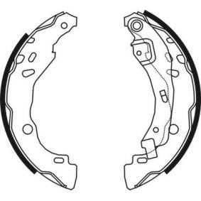 ABE C0R023ABE Bremsbacken RENAULT THALIA 2 (LU1/2) 1.5 64 PS Diesel