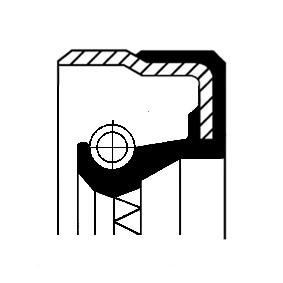 CORTECO 01035430B Retén del engranaje distribuidor VOLVO