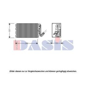 AKS DASIS 820195N Evaporatore climatizzatore BMW Z3