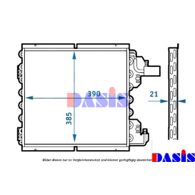 Acquista Condensatore climatizzatore da AKS DASIS 182390N a buon mercato per soli 276,59&nbsp;&euro;