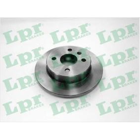 LPR O1421P Bromsskivor OPEL Astra Classic Caravan (A04) 1.4 90 hk Bensinmotor