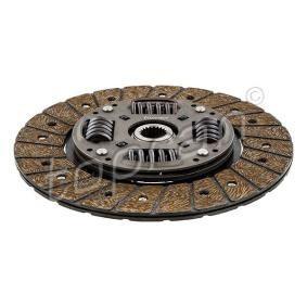 TOPRAN 207 106 Koplingsskive OPEL