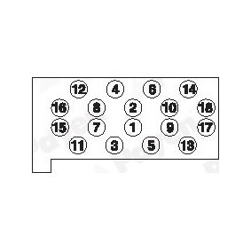 MERCEDES-BENZ Zylinderkopfschraubensatz von PAYEN