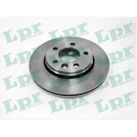 LPR V2008V Bremsscheiben VW Transporter 5 Pritsche / Fahrgestell (7JD, 7JE, 7JL, 7JY, 7JZ, 7FD) 2.0 115 PS Otto