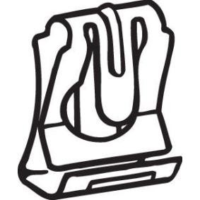 BOSAL 258-128 Pezzo per fissaggio, imp. gas scarico SAAB 900 II Cabriolet