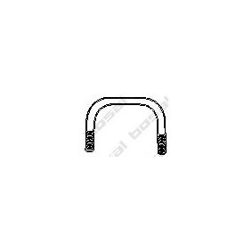 VEGAZ OM-116 Supporto marmitta VAUXHALL Astravan Mk3 (F) (T92)