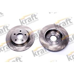 KRAFT 6052206 Bremsscheiben VOLVO C70 2 Cabriolet