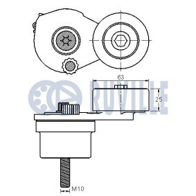 Compre Bomba de água + kit de correia dentada da RUVILLE 56618701 a um preço baixo por 88,11&nbsp;&euro;