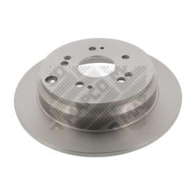 MAPCO 25211 Bromsskivor HONDA CR-V 3 (RE)