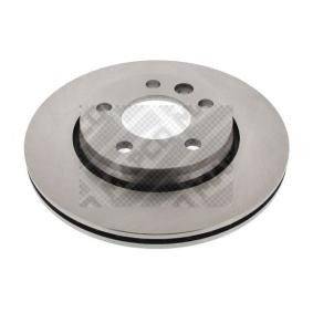 MAPCO 25755 Bremsscheiben VW Transporter 5 Pritsche / Fahrgestell (7JD, 7JE, 7JL, 7JY, 7JZ, 7FD)