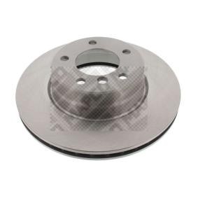 MAPCO 25780 Bremsscheiben BMW 5 Touring (E61) 3.0 211 PS Otto