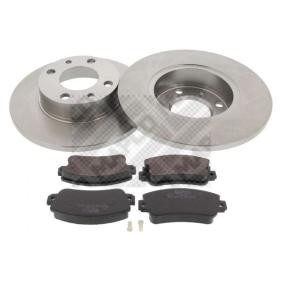 FIAT Jarrulevyt ja -palat MAPCO 47010