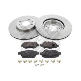 FIAT Jarrulevyt ja -palat MAPCO 47012