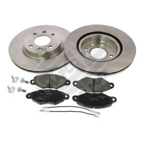 MAPCO 47156 Bremsscheiben und -beläge RENAULT KANGOO (KC0/1_)