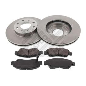 MAPCO 47521 Kit de travões HONDA