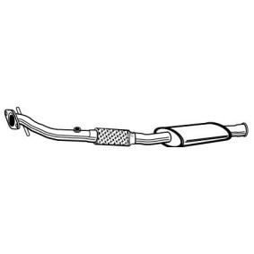 VEGAZ HUS-142 Vorschalldämpfer HYUNDAI