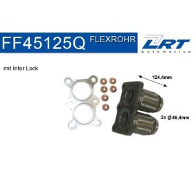 LRT FF45125Q Catalizzatore SEAT LEON
