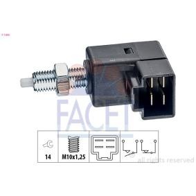 FACET 7.1294 Interruptor de luz de freno HYUNDAI H-1 Cargo (TQ) 2.4 171 cv Motor otto