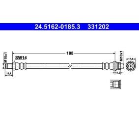 Compre Tubo flexível de travão da ATE 24.5162-0185.3 a um preço baixo por 17,15&nbsp;&euro;