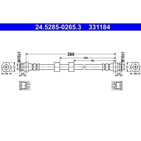 Compre Tubo flexível de travão da ATE 24.5285-0265.3 a um preço baixo por 33,68&nbsp;&euro;