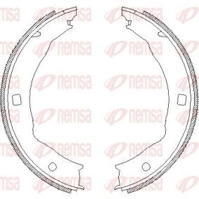REMSA 4717.00 Håndbremseklosser CITROËN XSARA