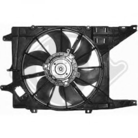 DIEDERICHS 8445510 Ventilateur moteur DACIA LOGAN MCV (KS_) 1.6 84 CV Essence
