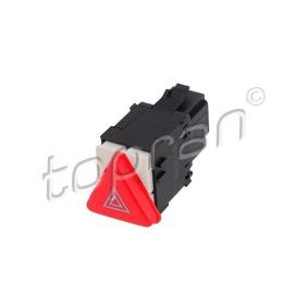 TOPRAN 113 578 Interruttore, lampeggiatore d'emergenza VW TRANSPORTER