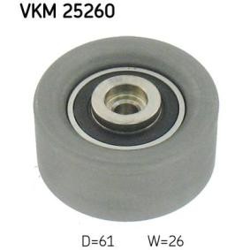 SKF VKM 25260 Galoppino / guidacinghia, cinghia dentata CHEVROLET AVEO Tre volumi (T300) 1.6 116 CV Motore a ciclo otto