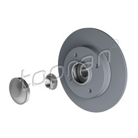 TOPRAN 722 485 Bromsskivor PEUGEOT 207 SW (WK_) 1.6 110 hk Bensinmotor