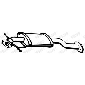 WALKER 14622 Vorschalldämpfer MAZDA