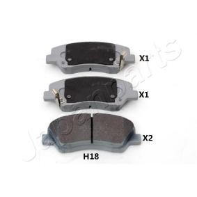 Comprar Juego de pastillas de freno de JAPANPARTS PA-H18AF a bajo precio de 35,15&nbsp;&euro;