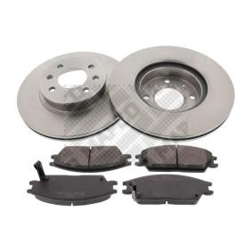 MAPCO 47514 Bremseskiver og -klosser HYUNDAI